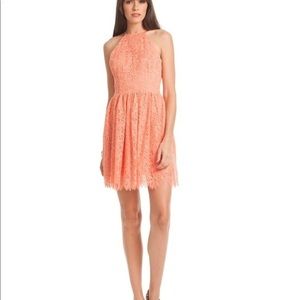 Trina Turk Women's Coral Sleeveless Joanne Lace